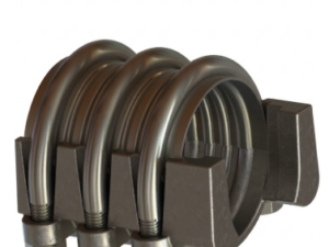 Abrazadera 3U - Bolt Paramanguera de 4
