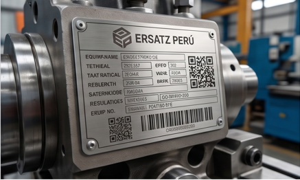Grabado de Placas para Identificación de Equipos